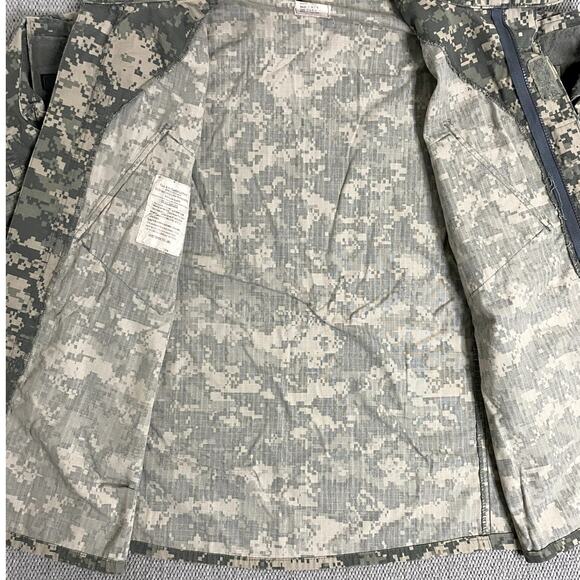 US Army Combat Uniform Jacket Men's Medium Regular Rip Stop Digital Camouflage - Picture 5 of 14
